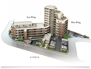 フリーディア大橋プレミアム外観(3)