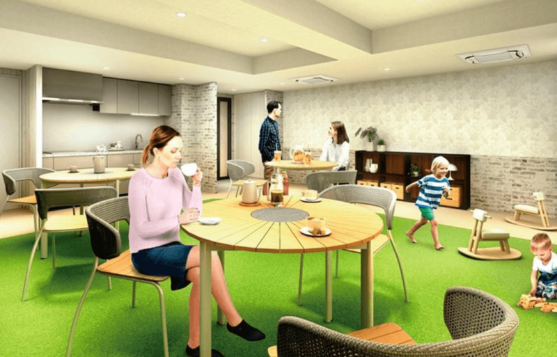 ファイル:プレディア横濱山手パークヴィラ マルチラウンジ完成予想図.png