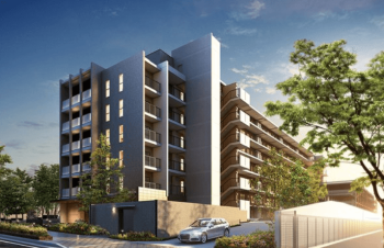 ポレスター学研奈良登美ヶ丘　外観完成予想図2