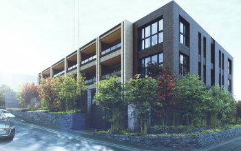 クレヴィア世田谷砧ザ・コート　外観完成予想図1