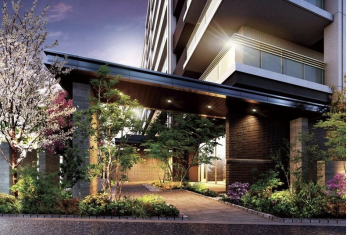 グランカサーレ豊中 ヒルズコート　エントランスアプローチ完成予想図