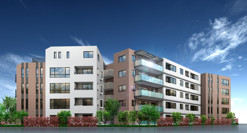 ファイル:プレシス等々力緑地 Green Parks 外観CG.png