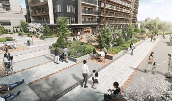 レ・ジェイド北海道北広島　外観完成予想図4