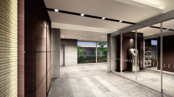 プレサンス ロジェ 豊橋　エントランスホール完成予想図