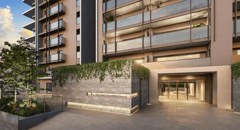 ファイル:レ・ジェイド千里藤白台3丁目 エントエランス完成予想図.png