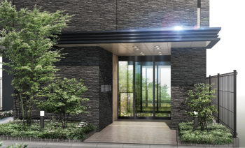 サンクレイドル平井II　エントランス完成予想CG