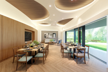 ザ・パークハウス 福岡タワーズ コミュニティルーム完成予想CG