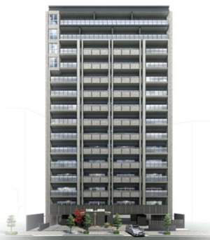 ライオンズ四日市セントマークス　外観完成予想図