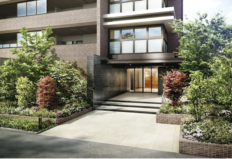 ファイル:ルネ川口ユトリエ エントエランスアプローチ完成予想図.png