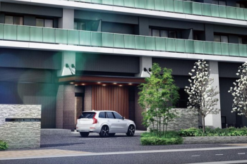 グレーシアタワーズ海老名　コーチエントランス完成予想図