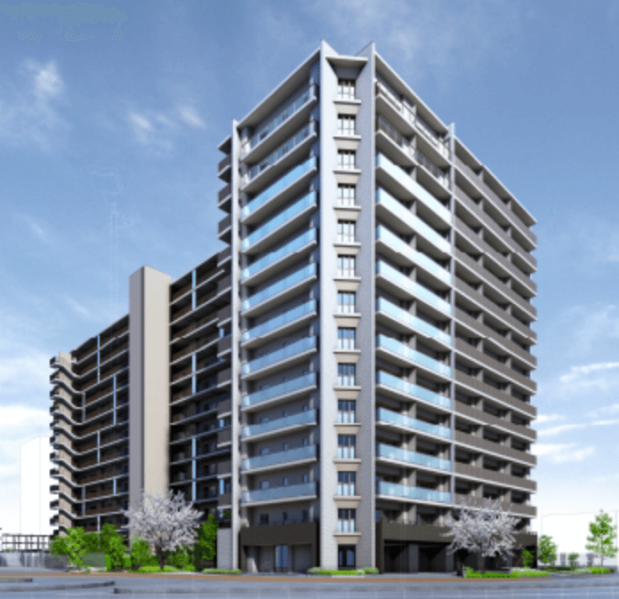 ファイル:パークホームズ柏たなか 外観完成予想図.png