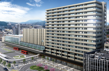 ライオンズ諫早ステーションスクエア　外観完成予想CG1