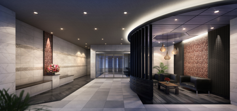 ファイル:レーヴグランディ古波蔵一丁目 外観完成予想図レーヴグランディ古波蔵一丁目 エントランスホール ラウンジ完成予想図.png