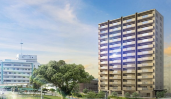 グランドパレス牧港　外観完成予想図