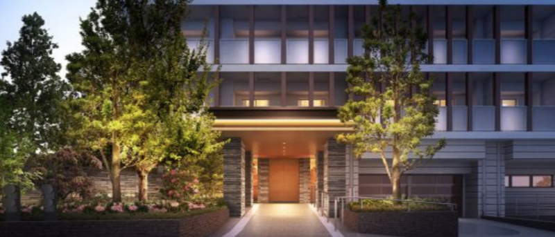 ファイル:ザ・パークハウス アーバンス 渋谷 エントランスアプローチ完成予想CG.png