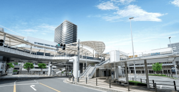 ザ・パークハウス 川越タワー　現地周辺写真と外観完成予想図