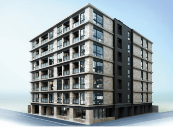 リビオレゾン京都四条大宮　外観完成予想図1