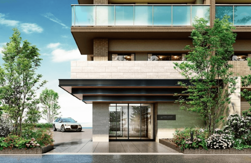 ファイル:ルピアコート越谷蒲生ブライトヴィラ エントエランスアプローチ完成予想図.png