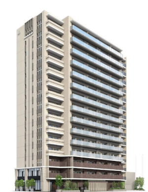 ワコーレ神戸みなと元町　外観完成予想図2