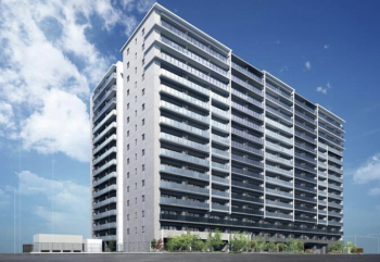 瀬田駅前街区マンションプロジェクト　外観完成予想図