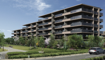 ISLANDCITY THE GARDEN　外観完成予想図