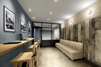 アルファステイツ宇宿　｢談話室｣完成予想図