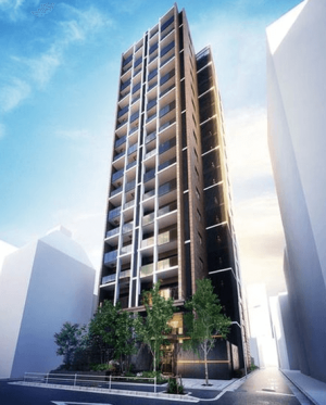 ザ・パークハウス 芝御成門　外観完成予想図