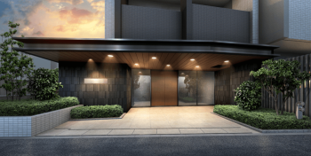 センチュリー三鷹 ラ・ミターム　エントランスアプローチ完成予想図