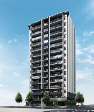 ネベル札幌 legend core　外観完成予想図