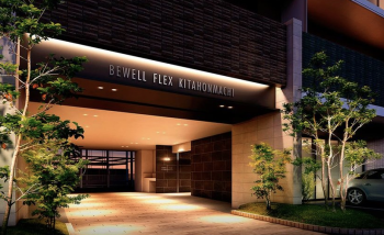 ビ・ウェルフレックス北本町　エントランスアプローチ完成予想図