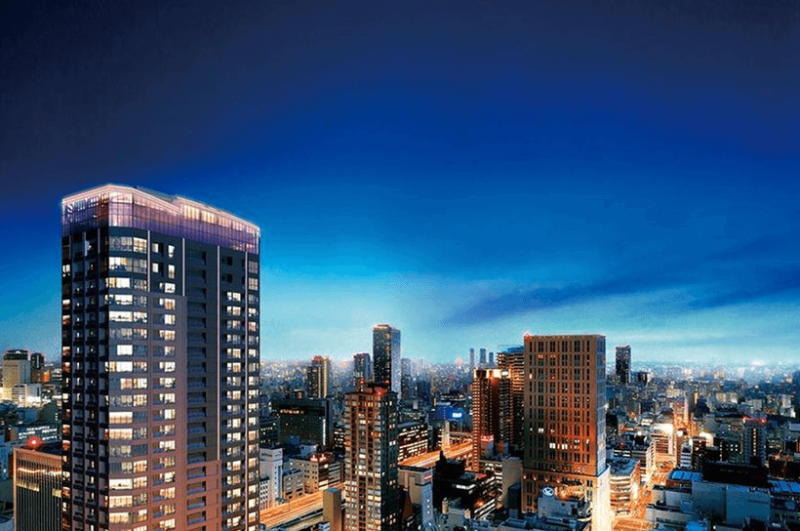 ファイル:ブランズタワー大阪本町 周辺写真CG合成.png