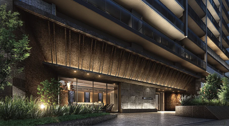 ファイル:レーベン徳山 ONE LUXE エントエランスアプローチ完成予想図.png