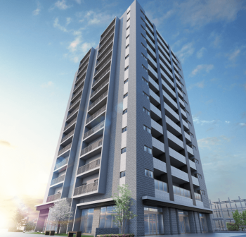 ウィザースレジデンス浜野駅前II　外観完成予想図