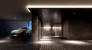 プレミスト南平台　エントエランスアプローチ完成予想図