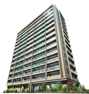 プレミスト札幌元町　外観完成予想図1