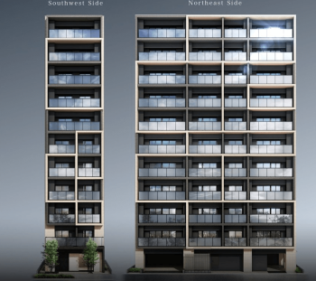 ライオンズ横濱関内レジデンス　外観完成予想図