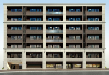 ヴェレーナ横浜反町駅前 外観完成予想CG