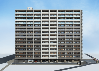 アルファステイツ鹿田本町　外観完成予想図2