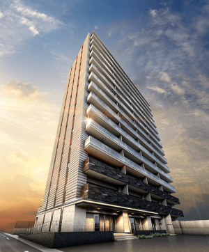 カルティア岐阜ゲートテラス　外観完成予想図