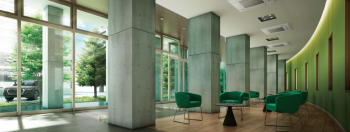 センターマークスレジデンス　ラウンジ完成予想図