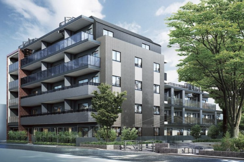 ファイル:ベルジュール杉並井荻パークサイド 外観完成予想図.png