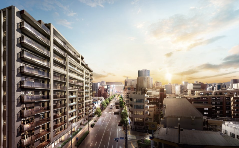 ファイル:レーベン八王子MARK GATE 外観完成予想図2.png