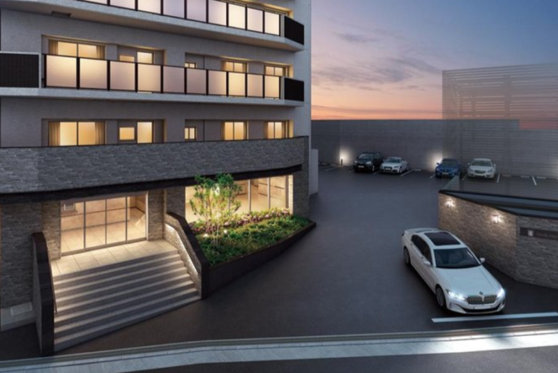 ファイル:ヴェルディ廿日市［ステーションテラス］ エントランスアプローチ完成予想図.png