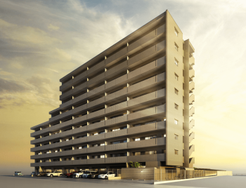 アルファスマート太田　外観完成予想図3