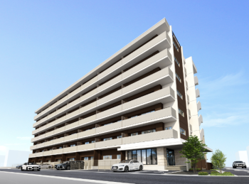 アルファスマート小針　外観完成予想図1