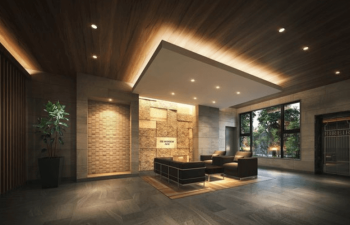 エイルマンション相生　エントエランスホール完成予想図