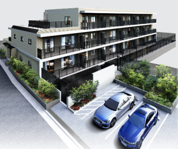 オープンレジデンシア平和台プレイス　外観完成予想図