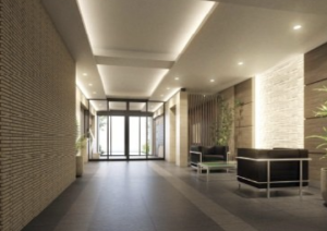 サングレート博多イーエックス　エントランスホール完成予想図2