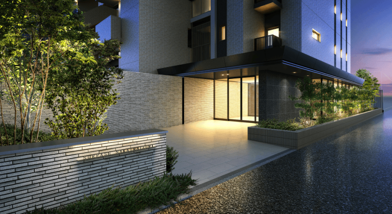 ファイル:サーパス中今泉 エントランスアプローチ完成予想図.png