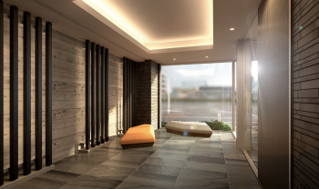 プレシス武蔵野中央　エントランスホール完成予想CG